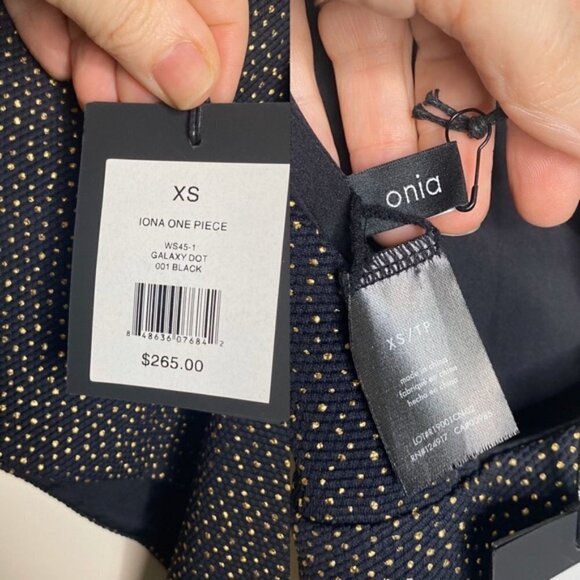 Onia Galaxy Dot Iona One Piece Swimsuit XS - Picture 7 of 8